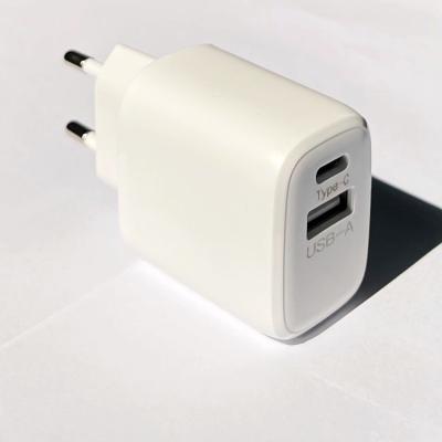 China UniversalÂ   Wholesale Super Dual Port Type QC 3.0 Palladium 20w USB C Power Fast Charging USB Wall Charger Adapter for sale