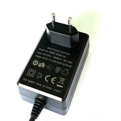 China Wholesale PSU Power Adapter PO-SADP-001 Eu 9v/12v/24v 1a 2a 3a Ac/dc 12v Power Adapter 12w 24w 36w Power Supply for sale