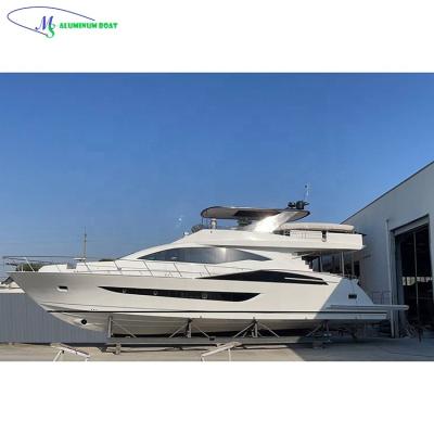 China Customized 2022 New MS Aluminum Boat Luxury Convertible Yachts For Sale 23.12m For Sale CCS CE Certificates For Europe Customers for sale