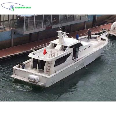 China Customized 80Ft Luxury Yacht Aluminum Fishing Boat For Sale MS Aluminum Boat 23.5m for sale