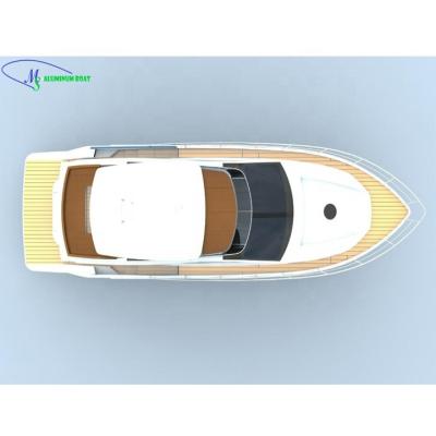 China New 2021 Fashion Design MS Aluminum Customized Luxury Wonderful Boat 14.5m 700 Hp For Sale CCS CE Certificates For Global Customers for sale