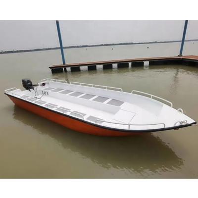 China Jon Boat Aluminum 6m Rescue Boat Jon Speed ​​Assault Boat For Sale MS Aluminum Boat for sale