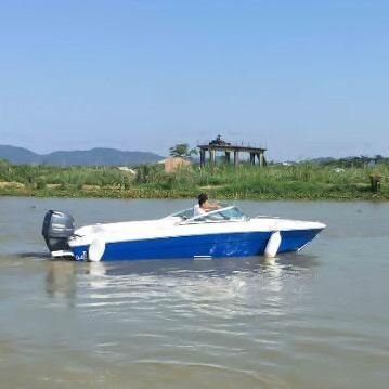 China 20Ft Aluminum Speed ​​Boat Fishing Boat 6.155m Hot For Sale MS Leisure Aluminum Boat for sale