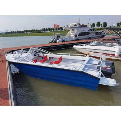 China Bass Boat Aluminum Bass Boat 5.6m For Sale MS Aluminum Boat for sale