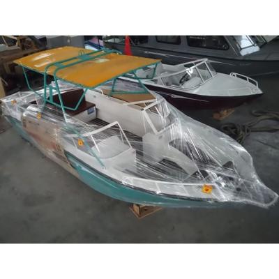 China Low Boat 5.8m 80hp Aluminum Ocean Liner Boats For Sale MS Aluminum Boat for sale