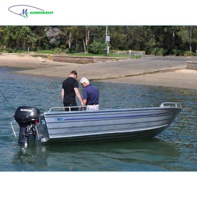 China Speedboat Aluminum Fishing Boat 4.2m For Sale MS Aluminum Boat for sale