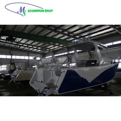 China Customized Design 2021new MS Aluminum Small Boat Roof Fishingboat For Sale 5.8m 60hp For Sale CCS CE Certificates For Europe Customers for sale