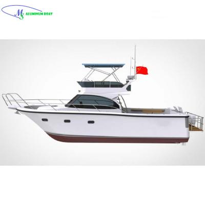 China 2021 New Customized Design MS Aluminum Recreational Fishing Boat For Sale 14.8m 500hp For Sale CCS CE Certificates For World Customers for sale