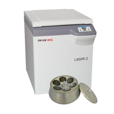 China Cence Refrigerated Centrifuge 5.5kW Power Suppy 6x1500ml Large Capacity Centrifuge for sale