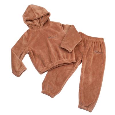 China Custom Faraday Thermal Custom Children's Hat Suit Pajamas Pijama Home Warm Invierno for sale