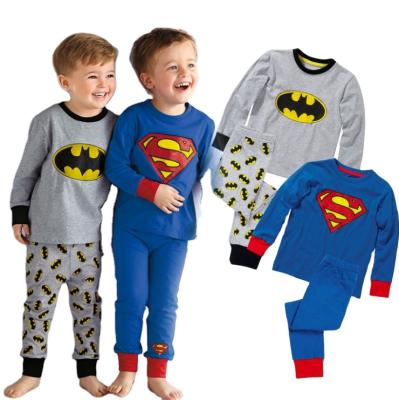 China Cotton Kimi Long Sleeve Antibacterial Children's Wear Home Style Leisure Suit Boys Same as Two-Piece for sale