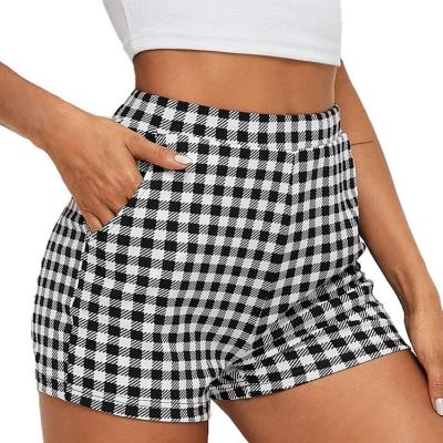 China 2021 new style women's casual elastic waistband pocket control shorts Anti-wrinkle spring for sale