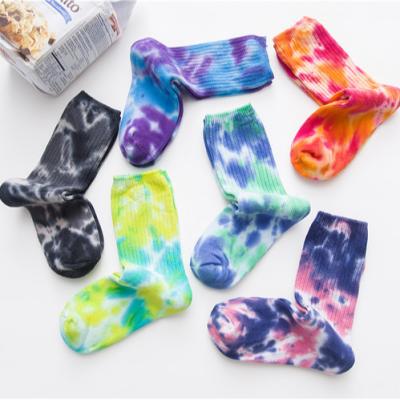 China QUICK DRY Popular Design Men's Custom Sports Cotton Tie-Dye Warm Boy Socks Woolen Socks for sale