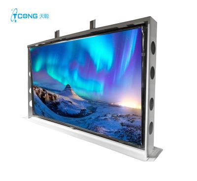 China TV Video Conference System Electric TV Lift Motorized TV Mount Telescopic Flip down Ceiling TV Lift Ceiling Plasma Mount for sale