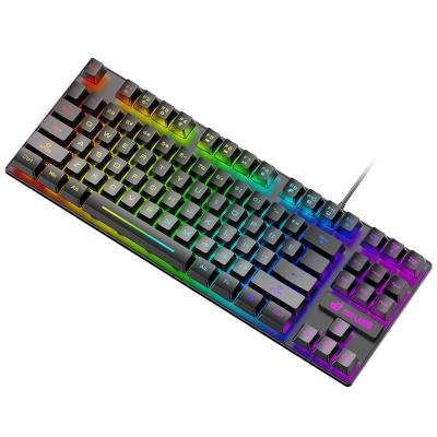 China Hot Selling Support Ancreu Game K16 RGB Light Waterproof Keyboards And Mice Combo With English Versoin for sale