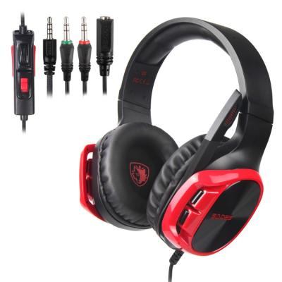 China Neckband Game VI Headphones Factory Top Popular Cost Effective Modern Design Wired Headphones Sades Headset for sale