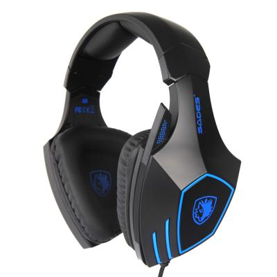 China SADES SA819 Headband Gaming Headset Wired 3.5mm PC/One/PS4 Earbud with Microphone Volume Control for sale