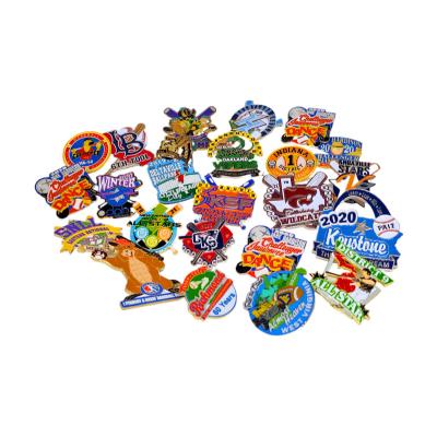 China Factory Customize Logo Design Metal Crafts Enamel Clothes Pin for sale