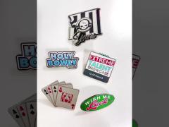 Custom hard enamel pins