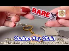 custom design loog enamel key chain metal cartoon keychain