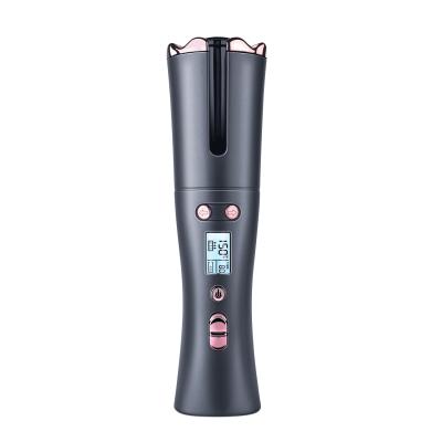 China Ceramic Cordless Hair Curler Rotating New Design Portable Durable Shape Hair Curler Curling Iron 360 Automatic for sale