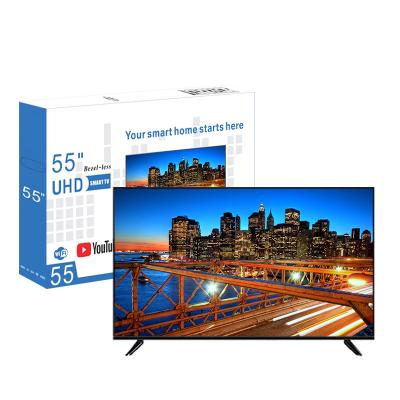 China Home/Hotel/Project TV Wholesale 55inch Ultra HD Tv Television 4K Smart Tv 55 Inch LCD LED Tv for sale