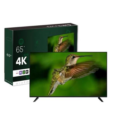 China Home/Hotel/Project TV Cheap 65-inch 4K Smart Tv Television Flat Screen Ultra HD LED Tv 65 Inch Smart Tv for sale