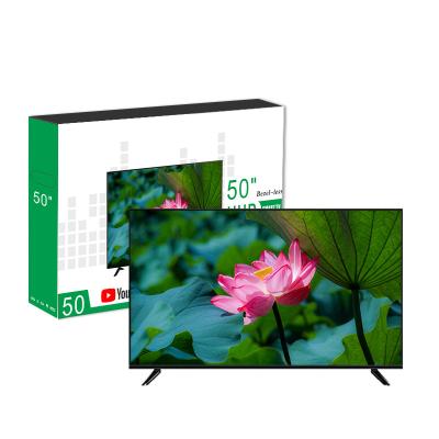 China TV 4k Smart TV home/hotel/factory TV project OEM 50inch ultra HD TV 50 inch LCD LED TV price for sale