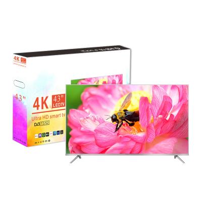 China Home / Hotel / Android WebOs Google Smart TV 43 Inch Slim TV Price Project TV 43inch LED TV 4K UHD Television for sale