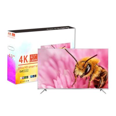 China Home/Hotel/Cheap Television 4K Smart TV 43 Project TV 43inch TV Price Inch Ultra HD LED TV for sale