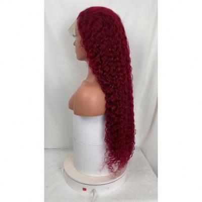 China Swiss Lace 34 Inch 360 Full Lace Hair Pre Plucked Wig For Women, Cheap Virgin Hd Curly Lace Front Wigs for sale