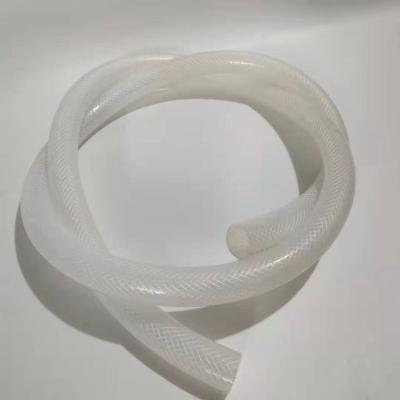 China High Temperature Inlet Flexible Portable Exhaust Air Hose Food Grade Resistance O2 Transparent Silicone Tube for sale