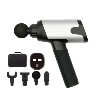 China Body Enhanced Vibration Cordless Deep Body Massager Gun For Exercise for sale