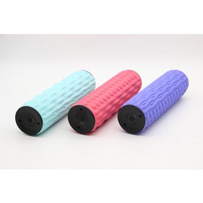 China 2020 New Travel Body Massage Foam Roller Set Muscular Massage Roller Customize Vibrating Foam Roller for sale