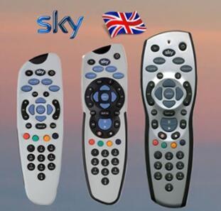 China Professional Replacement SKY Remote Control AA Battery Powered For UK SKY Box for sale