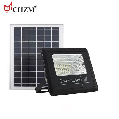 China Multi-Scene Use Energy Saving IP67 Solar Led Flood Light Housing 60W Aluminum Outdoor Waterproof Solar Led Flood Light for sale