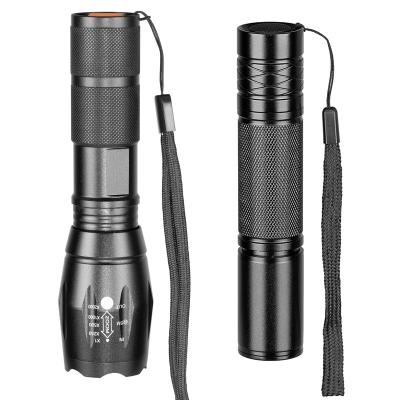 China High Light Powerful Powerful Hunting Flashlight P90 Large Capacity Led Torch Flashlights Rechargeable Led Flashlights for sale