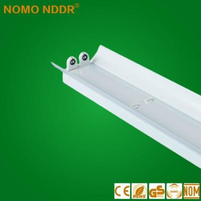 China LED Light Bracket Factory Price T8 1500mm LED Double Tubes Bracket Tube Light Holder for sale