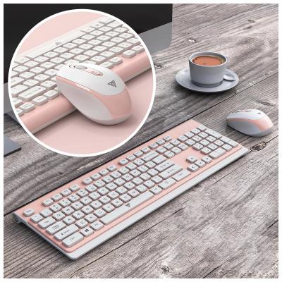 China Waterproof Wireless Keyboard Computer Mouse Gamer Sets PC Ultra-thin Silent Keyboards 1600 DPI Desktop Ergonomic Wireless Mouse For PC Laptop for sale