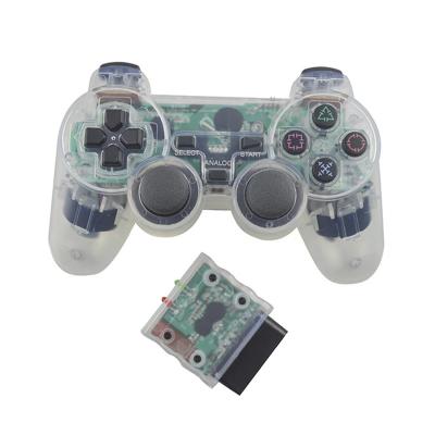 China Wireless Gamepad Touch Buttons For Sony PS2 Controller For Playstation 2 Console Joystick Dual Vibration Shock Joypad Radio Controle for sale