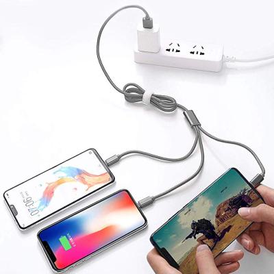 China Big Promotion Mobile Phone Fast Charging 3 In 1 Cable For iPhone Micro Cable For USB C Cables for sale