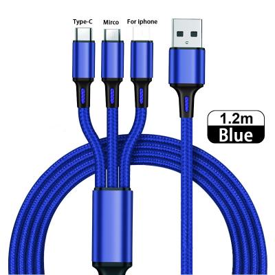 China 2021 Hot Selling Mobile Phone Phone Charger Cable For Samsung For iPhone Cord For USB-C Charging Cables for sale