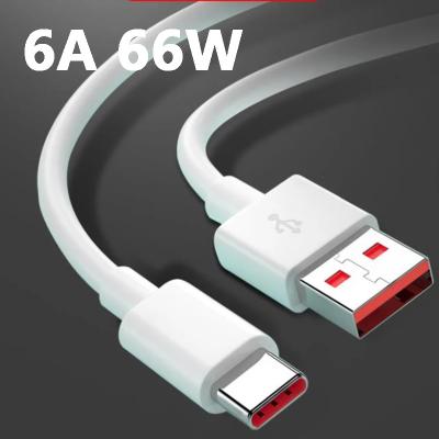 China 6A fast charging usb c cable type fast charging c cable data tie charger usb c cable for samsung xiaomi MI 10 redmi note 9s 8t s21 s20 A51 for sale