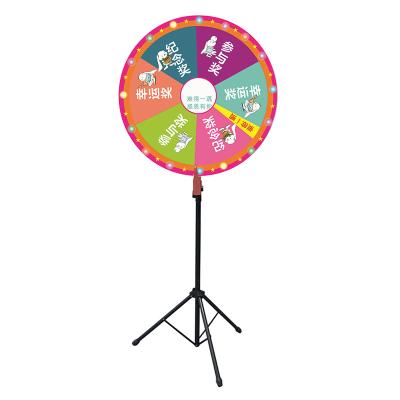 China Professional Fortune Caster Wholesale Indoor Round Dry Erase Foot Tripod Iron Stands 24inch Game Installation Wheel for sale