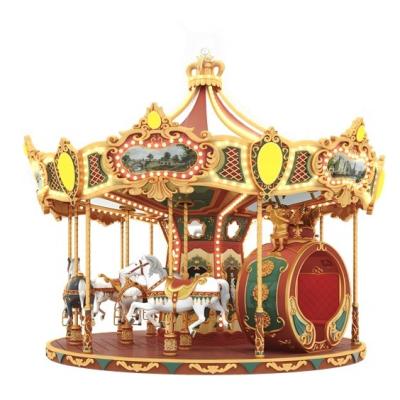 China Top selling metal guaranteed quality park outdoor fairground merry go round carousel for sale for sale