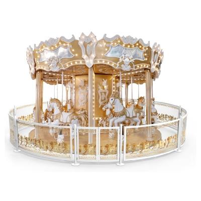 China Metal factory manufacture various kids outdoor backyard carousel for sale for sale