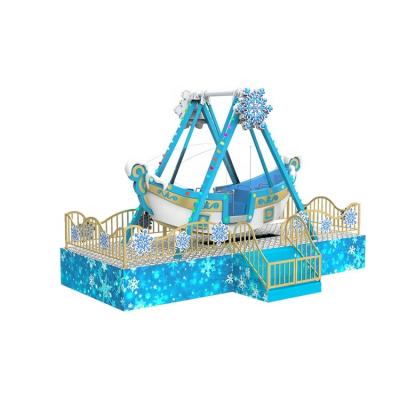 China Large Amusement Metal Fairground Pirate Boat Playground Amazing Inflatable Ice Pirate Ship For Sale for sale