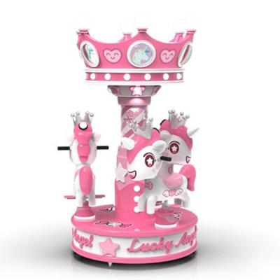 China Top Selling Metal Guaranteed Quality Kids Fun Merry Vanish Round Carousel For Sale for sale