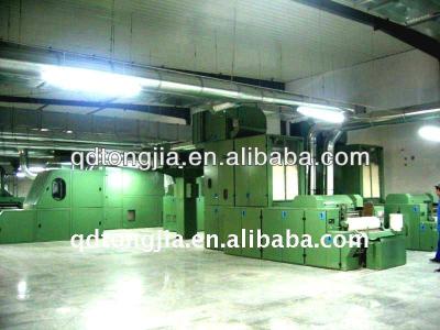 China FIBER Zigzag Wadding Machine Ply Production Line for sale