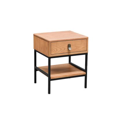 China Storage bedroom furniture bedside cabinet solid wood drawer/modern minimalist small bedside table side cabinet for sale